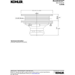 KOHLER K-8799-VS Duostrainer Sink Strainer, Sink Drain and Strainer Basket, Less Tailpiece, Vibrant Stainless - Image 3