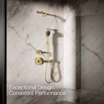 KOHLER K-28682-G-2MB SpaViva Two-Function Handheld Showerhead, Includes Cleansing Device with Four Attachments, Face & Body Brush, Body Scrubber, Body Massager, 1.75 GPM, Vibrant Brushed Moderne Brass - Image 5