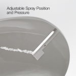 Kohler PureWash E580 Round Bidet Toilet Seat, White, Quiet-Close Lid Prevents Slamming, Self-Cleaning Wand, Adjustable Water Pressure with Multiple Cleansing Options - Image 2