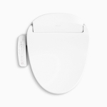 Kohler PureWash E580 Round Bidet Toilet Seat, White, Quiet-Close Lid Prevents Slamming, Self-Cleaning Wand, Adjustable Water Pressure with Multiple Cleansing Options - Image 6