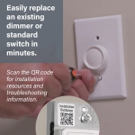 Legrand Radiant 150-Watt Single-Pole/3-Way LED Advanced Dimmer, White - Image 4