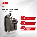 ABB THQMH100CP Master Main Breaker Kit 100 Amp Main CB Kit • Use in PowerMark Gold Load Center • Double-Pole Main Breaker Kit • Electrical Connection: Box Lugs • Circuit Breaker - Image 4