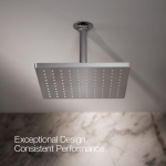 Kohler 26149-CP Honesty® 10" single-function rainhead, 2.5 gpm, Polished Chrome - Image 8