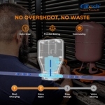 Elitech LMC-310 Wireless Refrigerant Scale Freon Scale with Charging Valve 220 lbs/100kg - Image 7