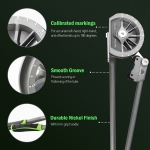 WISSCOOL 3/8” Tube Bender Tubing Pipe Bender with Roller 0-180°HVAC Copper Tool for Copper Aluminum Iron Stainless Pipes Air Condition Refrigeration Repair - Image 5