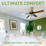 Legrand Pass & Seymour LSCLDC163PWCCV4 450W LS Series Preset Dimmer Light Switch for Dimmable LED and CFL Bulbs Plus 1.6A Fan Control, Single Pole/3-Way, White (1 Count) - Image 5