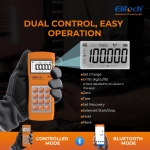 Elitech LMC-310 Wireless Refrigerant Scale Freon Scale with Charging Valve 220 lbs/100kg - Image 6