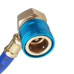 BACOENG R134a AUTO AC U-Charge Hose with Gauge and Can Tap HVAC - Image 2