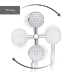 KOHLER K-23218-CP Awaken 2-in-1 Multifunction Shower Combo Kit, Durable Materials, Versatile Spray, Polished Chrome - Image 4