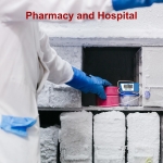 TE-04 Temperature Data Logger with 1.5M External Probe, Auto PDF& CSV Report, 35,000 Points, Large Display Pause Recording Function, Temperature Recorder for Cold Chain Shipping Vaccine Storage - Image 2