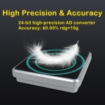 BACOENG Digital Electronic Refrigerant Charging Weight Scale 220lbs for HVAC AUTO AC Freon Recovery with Auto Shut-Off, Back Light, 9V Battery and Portable Case - Image 5