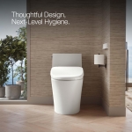 Kohler PureWash E820 Elongated Heated Bidet Toilet Seat, White with Remote Control, Quiet-Close Lid, Automatic Deodorization, Warm Water, Self-Cleaning Wand, Adjustable Water Pressure and Nightlight - Image 8