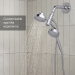 KOHLER K-23218-CP Awaken 2-in-1 Multifunction Shower Combo Kit, Durable Materials, Versatile Spray, Polished Chrome - Image 5